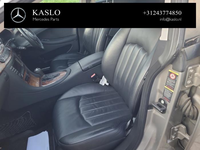 Mercedes CLS 350 3.5 V6 18V Sloopvoertuig (2005, Metallic, Zilver)