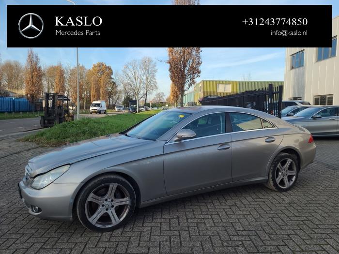 Mercedes CLS 350 3.5 V6 18V Sloopvoertuig (2005, Metallic, Zilver)