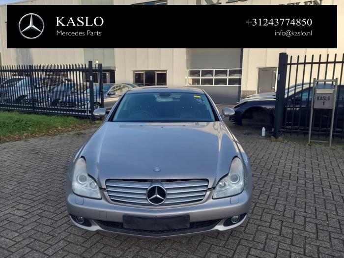 Mercedes CLS 350 3.5 V6 18V Sloopvoertuig (2005, Metallic, Zilver)