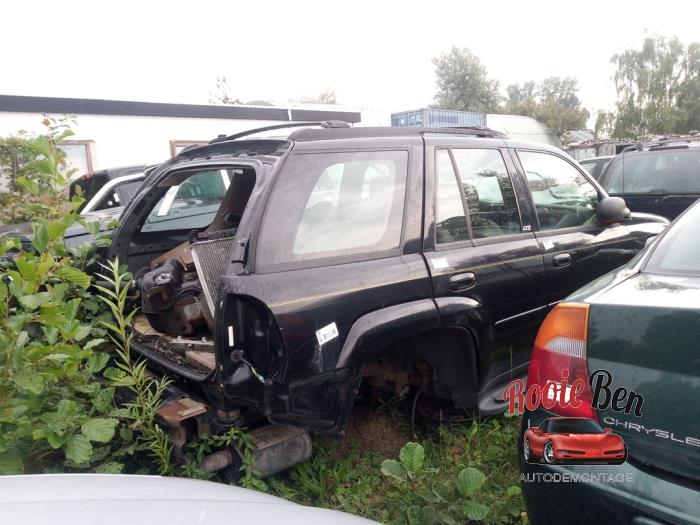 Chevrolet TrailBlazer 4.2 24V AWD Skrotfordon (2003, ZWART)