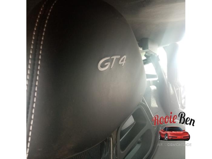 Porsche 718 Cayman 4.0 GT4 Skrotfordon (2020, GRIJS)