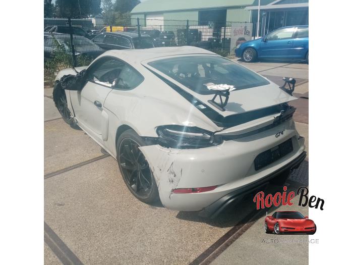 Porsche 718 Cayman 4.0 GT4 Skrotfordon (2020, GRIJS)