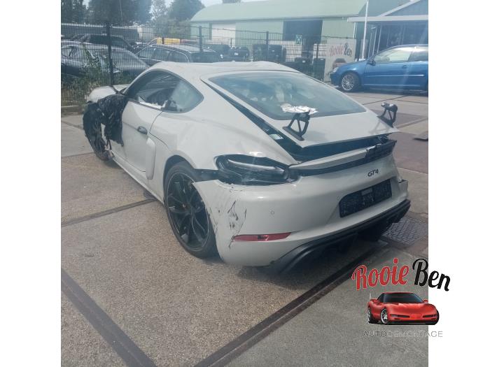 Porsche 718 Cayman 4.0 GT4 Skrotfordon (2020, GRIJS)