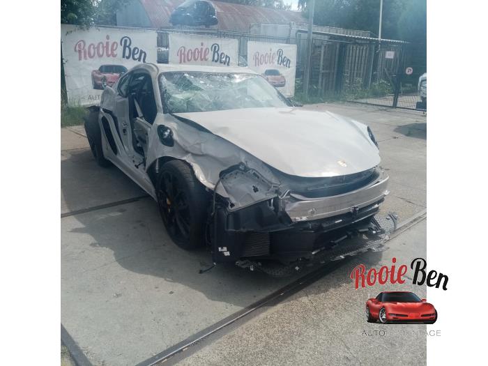 Porsche 718 Cayman 4.0 GT4 Skrotfordon (2020, GRIJS)