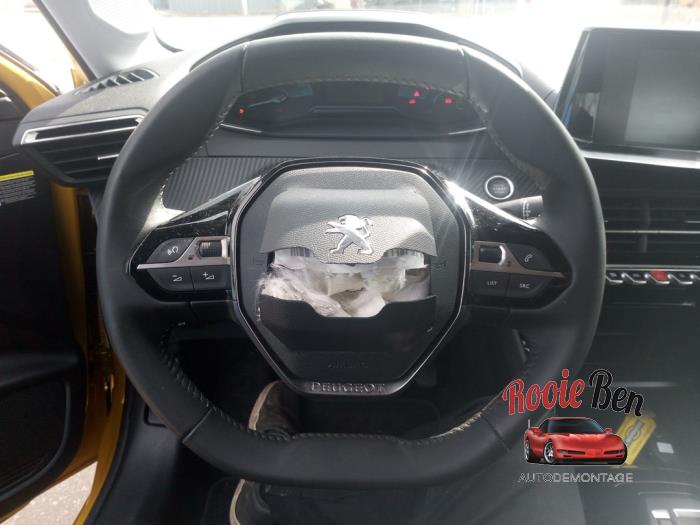 Peugeot 208 II e-208 50 kWh Skadat fordon (2022, GEEL)