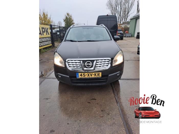 Nissan Qashqai 1.6 16V Skadat fordon (2007, ZWART)