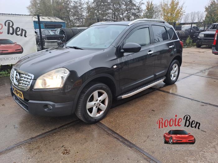 Nissan Qashqai 1.6 16V Skadat fordon (2007, ZWART)