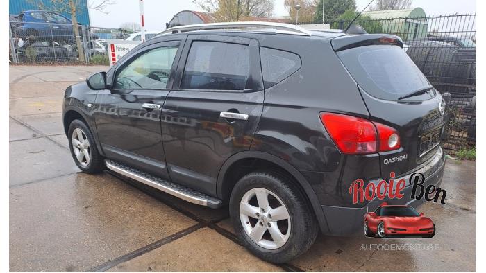 Nissan Qashqai 1.6 16V Skadat fordon (2007, ZWART)