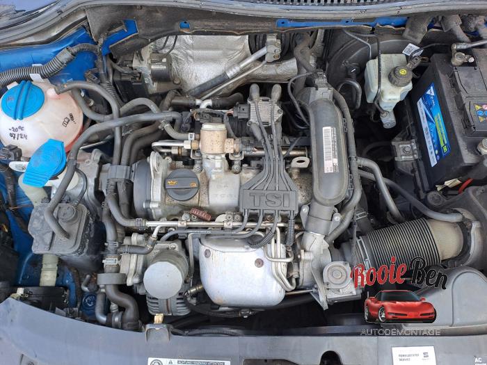 Seat Leon 1.2 TSI Sloopvoertuig (2011, Blauw)