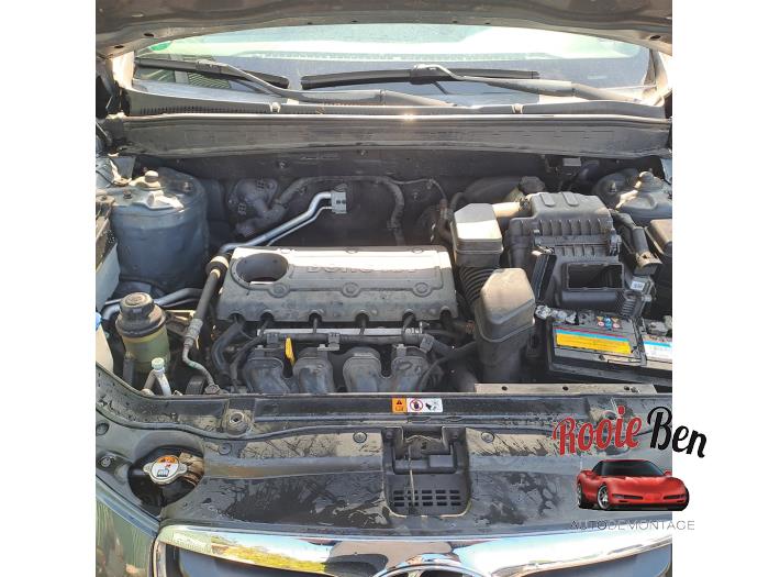 Hyundai Santa Fe II 2.4 16V 4x4 Sloopvoertuig (2011, Grijs)