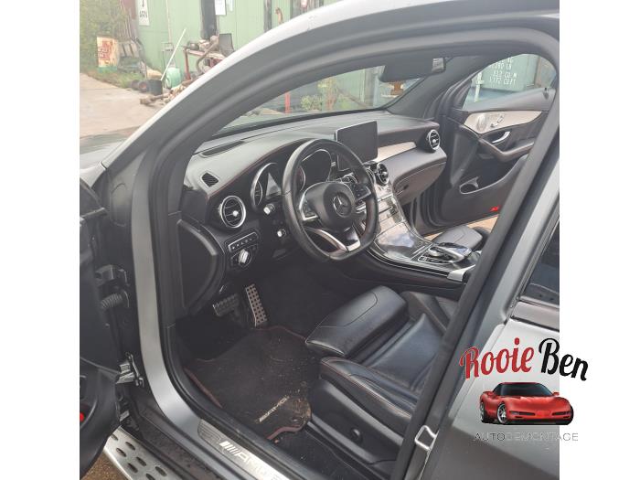 Mercedes GLC Coupé AMG 3.0 43 AMG V6 Turbo 4-Matic Skrotfordon (2019, GRIJS)