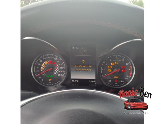 Mercedes GLC Coupé AMG 3.0 43 AMG V6 Turbo 4-Matic Skrotfordon (2019, GRIJS)