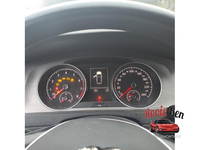 Volkswagen Golf VII 1.2 TSI 16V Sloopvoertuig (2014, Zwart)