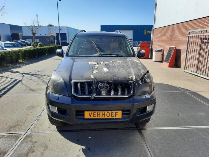 Toyota Land Cruiser 3.0 D-4D 16V Skrotfordon (2008, ZWART)