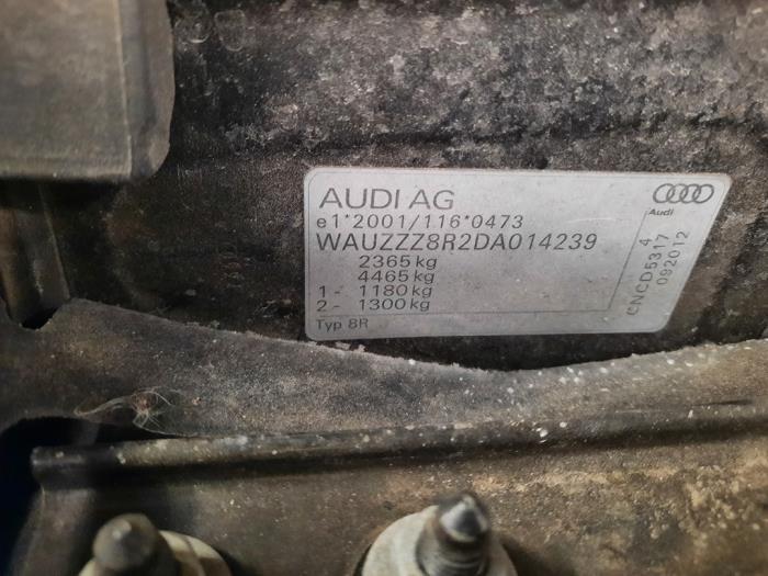 Audi Q5 2.0 TFSI 16V Quattro Sloopvoertuig (2012, Zwart)