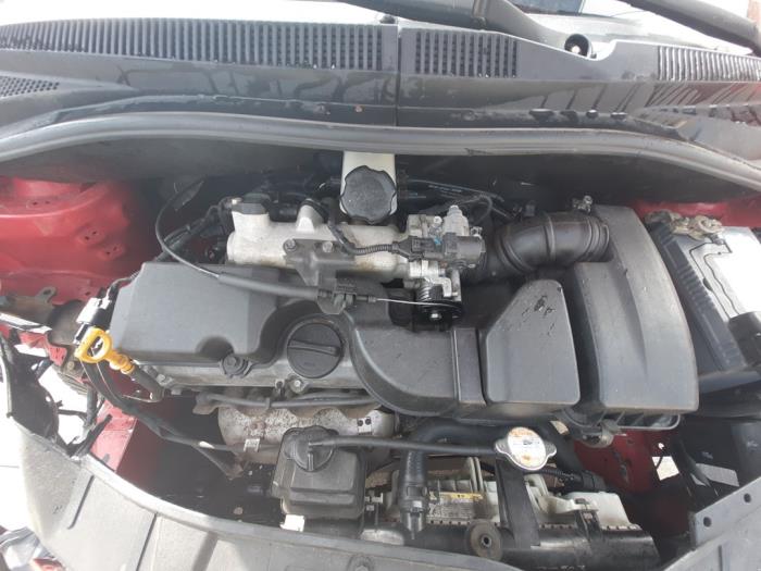 Kia Picanto 1.1 12V Sloopvoertuig (2010, Rood)