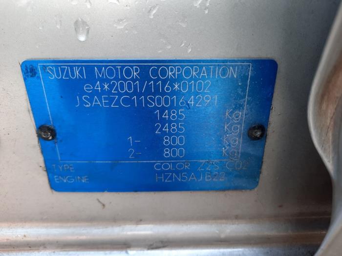 Suzuki Swift 1.3 VVT 16V Sloopvoertuig (2006, Grijs)