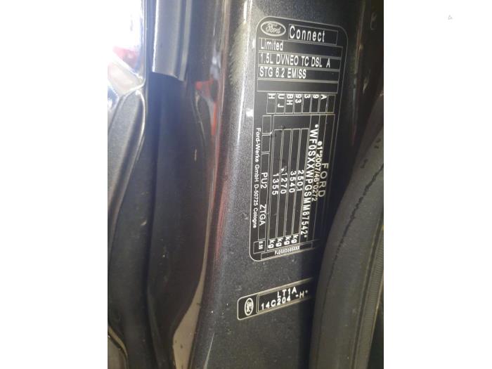 Ford Transit Connect 1.5 EcoBlue Skrotfordon (2021, GRIJS)