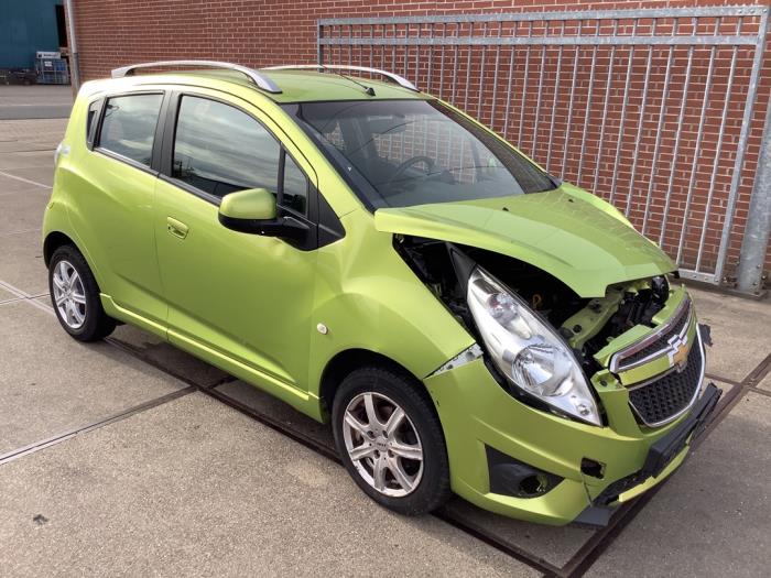 Chevrolet Spark 1.2 16V Skrotfordon (2012, GROEN)