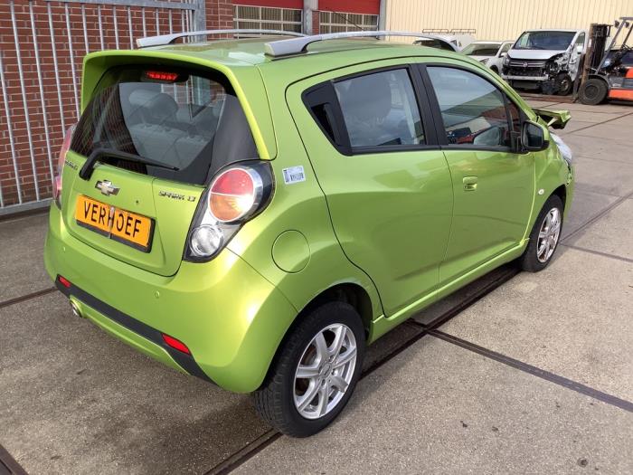 Chevrolet Spark 1.2 16V Skrotfordon (2012, GROEN)