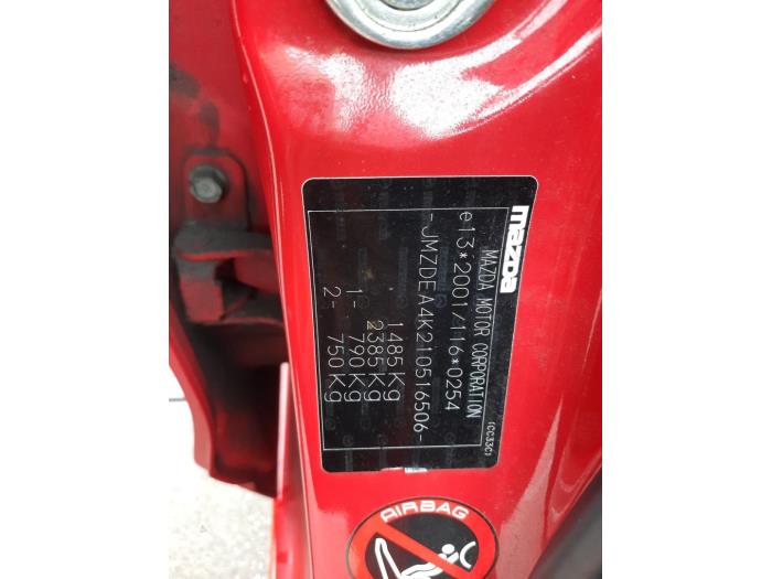 Mazda 2 1.3 16V S-VT Sloopvoertuig (2014, Rood)