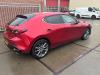 Mazda 3 Sport 2.0 SkyActiv-G 122 Mild Hybrid 16V Skadat fordon (2019, ROOD)