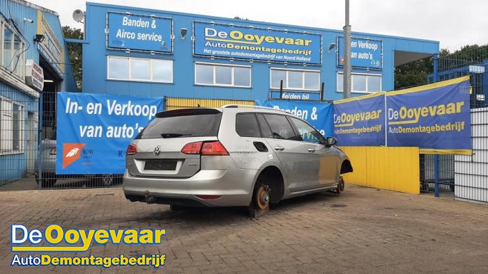 Volkswagen Golf VII Variant 1.6 TDI BlueMotion 16V Skrotfordon (2014, GRIJS METALLIC)