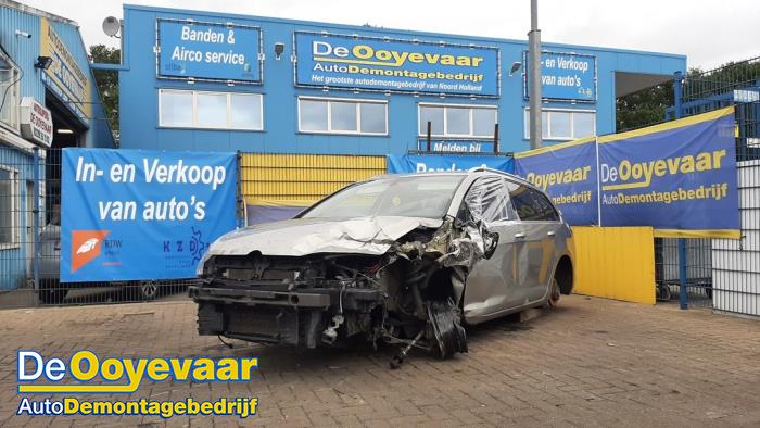Volkswagen Golf VII Variant 1.6 TDI BlueMotion 16V Skrotfordon (2014, GRIJS METALLIC)