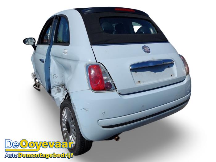 Fiat 500C 1.2 69 Sloopvoertuig (2009, Blauw)
