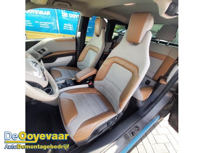 BMW i3 i3 Range Extender Samochód złomowany (2015, Szary)