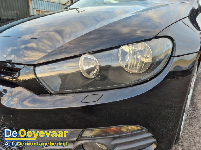 Volkswagen Scirocco 2.0 TSI 16V Sloopvoertuig (2009, Zwart)