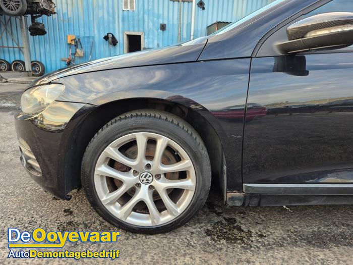 Volkswagen Scirocco 2.0 TSI 16V Sloopvoertuig (2009, Zwart)