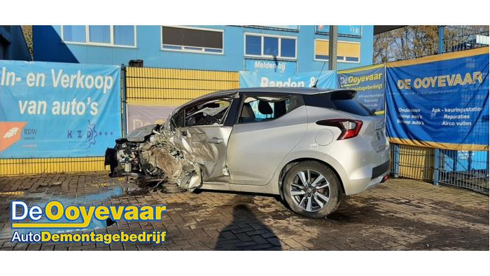 Nissan Micra 0.9 IG-T 12V Sloopvoertuig (2018, Grijs)
