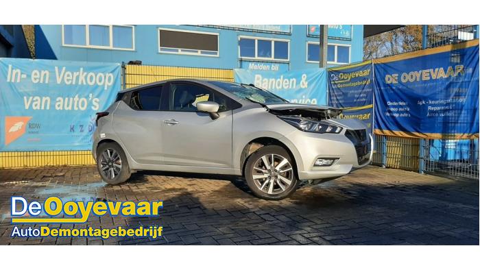 Nissan Micra 0.9 IG-T 12V Sloopvoertuig (2018, Grijs)