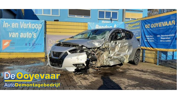 Nissan Micra 0.9 IG-T 12V Sloopvoertuig (2018, Grijs)