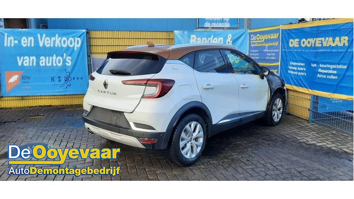 Renault Captur II 1.3 TCE 130 16V Samochód złomowany (2021, Metalik, Bialy, Pomaranczowy)