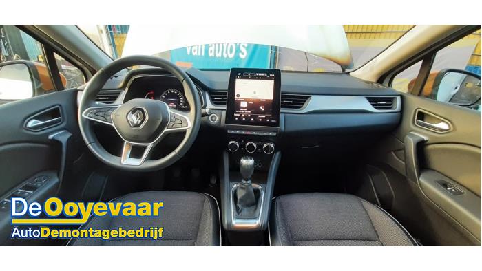 Renault Captur II 1.3 TCE 130 16V Samochód złomowany (2021, Metalik, Bialy, Pomaranczowy)