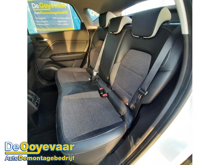 Renault Captur II 1.3 TCE 130 16V Samochód złomowany (2021, Metalik, Bialy, Pomaranczowy)