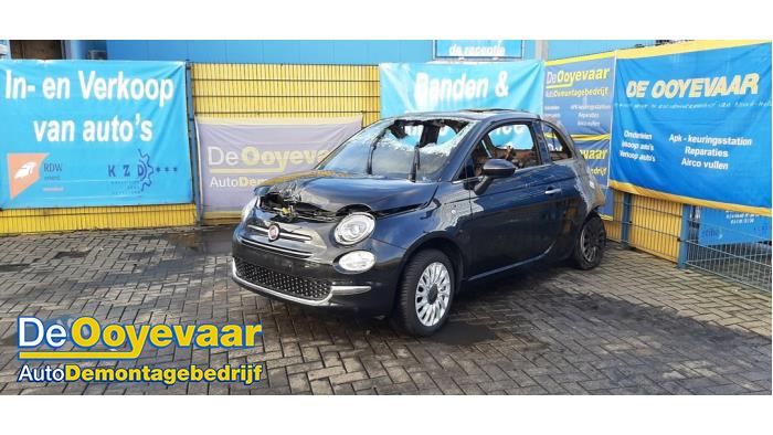 Fiat 500 0.9 TwinAir 80 Sloopvoertuig (2017, Zwart)