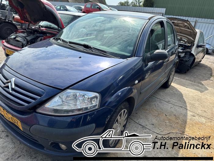 Citroen C3 1.6 16V Samochód złomowany (2003, Niebieski)