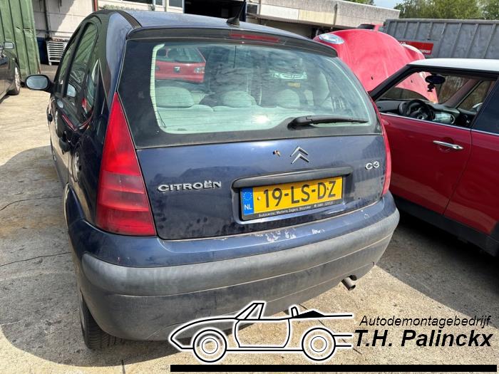 Citroen C3 1.6 16V Samochód złomowany (2003, Niebieski)