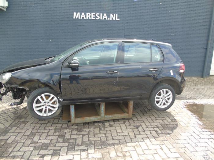 Volkswagen Golf VI 2.0 TDI 16V Sloopvoertuig (2011, Zwart)