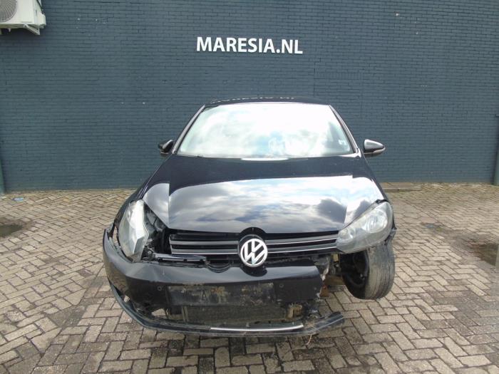 Volkswagen Golf VI 2.0 TDI 16V Sloopvoertuig (2011, Zwart)
