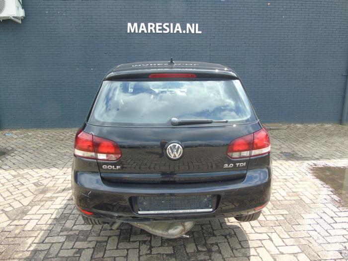 Volkswagen Golf VI 2.0 TDI 16V Sloopvoertuig (2011, Zwart)