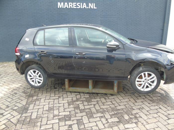 Volkswagen Golf VI 2.0 TDI 16V Sloopvoertuig (2011, Zwart)