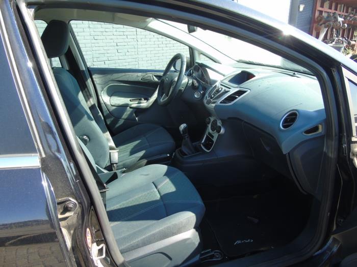 Ford Fiesta 6 1.25 16V Sloopvoertuig (2010, Zwart)