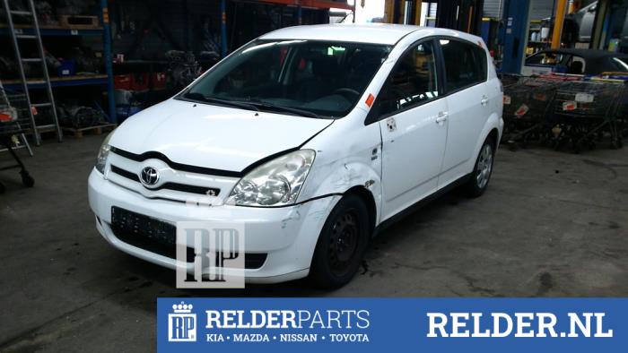 Toyota Corolla Verso 1.6 16V VVT-i Sloopvoertuig (2004, Wit)