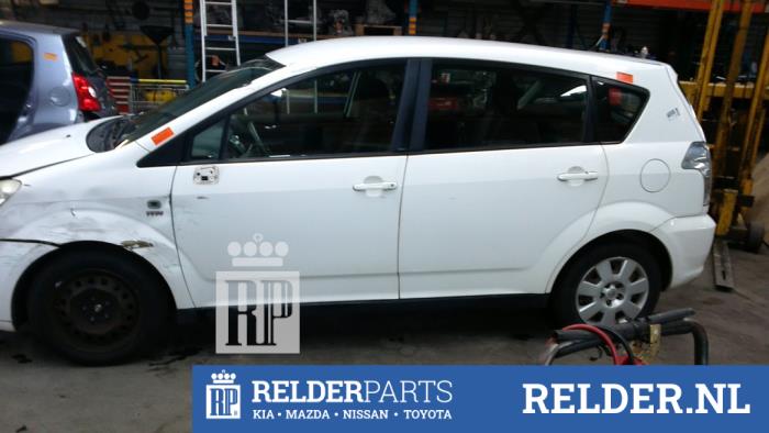 Toyota Corolla Verso 1.6 16V VVT-i Sloopvoertuig (2004, Wit)