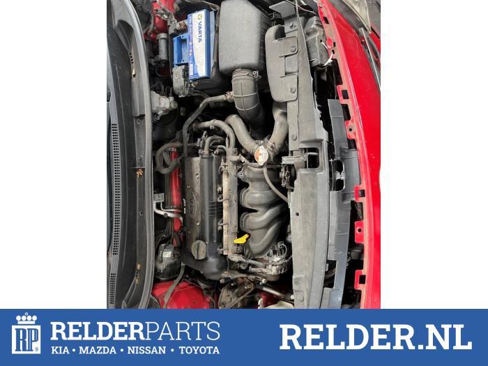 Kia Rio III 1.4 CVVT 16V Skrotfordon (2013, ROOD BEG)