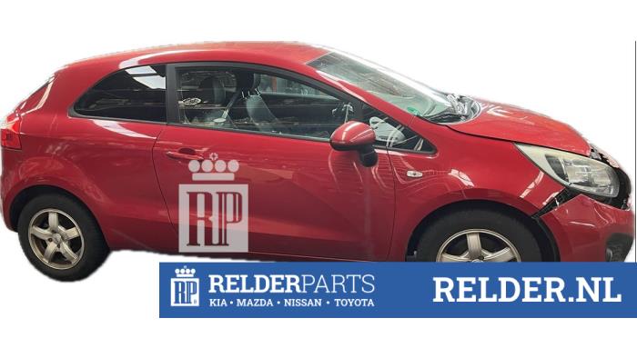Kia Rio III 1.4 CVVT 16V Skrotfordon (2013, ROOD BEG)